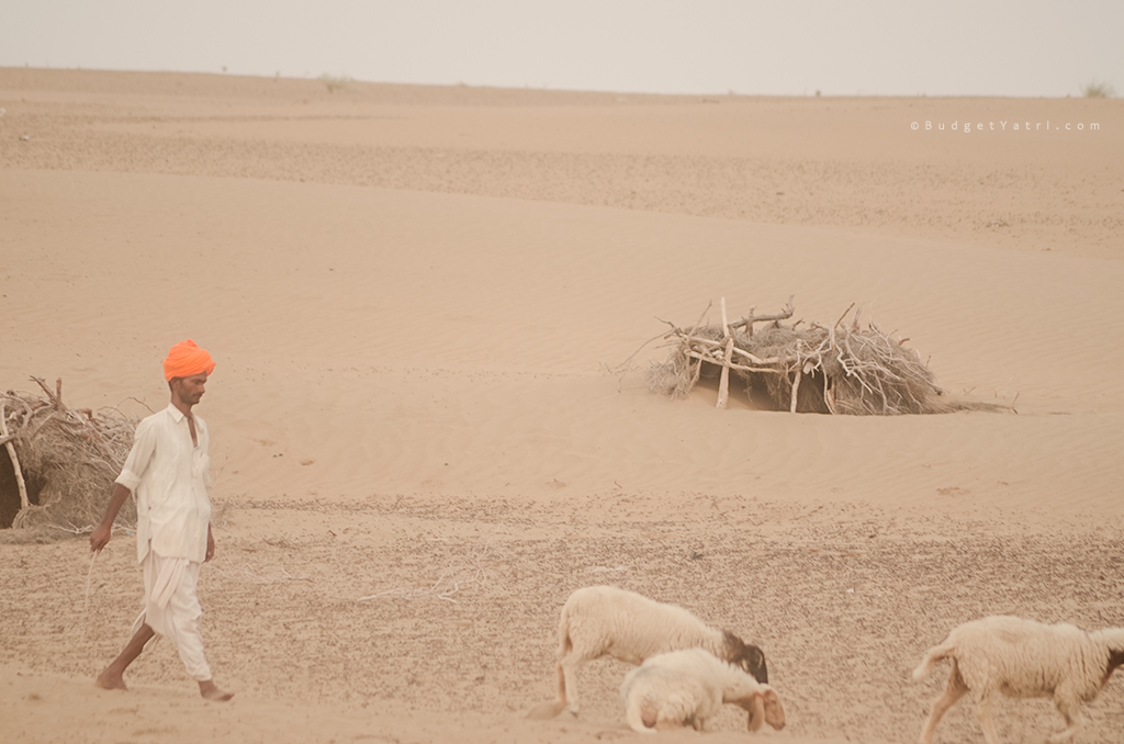 Jaisalmer-india-border-last-village-desert life