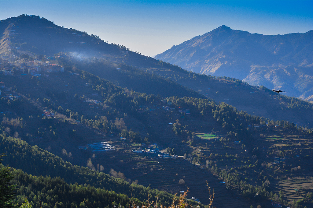 Shimla village, beautiful valley india